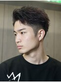 七三アップバング