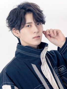 スノードロップ 荻窪(Snowdrop) ブルーブラック/スペインカール/スパイキーショート/荻窪