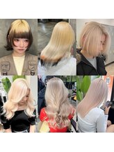 ◆ブロンド・ベージュ◆［心斎橋/ハイトーン/ダブルカラー/イルミナカラー/髪質改善/エクステ］