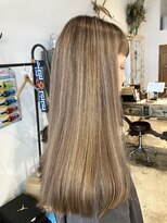 ナルヘアー 越谷(Nalu hair)&nbsp;髪質改善カラー/白髪ぼかしハイライト