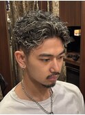 極道メッシュパーマ
