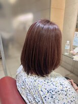 エム インターナショナル 春日部本店(EMU international)&nbsp;結べるボブ×ライラックピンク