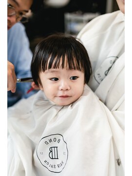 ボンド 三軒茶屋(Bond) キッズカットの平日ご予約スムーズです◎三軒茶屋 RYUKI メンズ