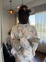 コアフィールフィス(COIFFURE fils) 新規お得クーポンあり【見附 今町】浴衣ヘアスタイル