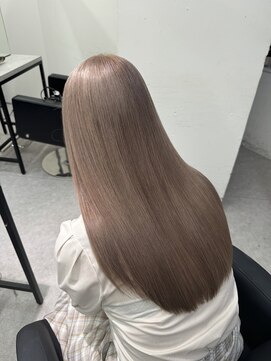 ペレ 渋谷(PELE) ミディアムヘア/デザインカラー/フェイスフレーミング/渋谷