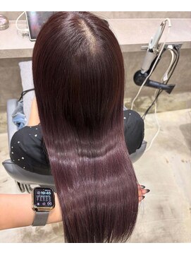 ユーフォリア 新宿通り(Euphoria) グレープカラー/ラベンダーグレージュ/透明感カラー/秋冬カラー