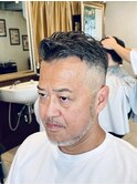 【50代 男性】ロンドンイケオジショート（大宮/バーバー）