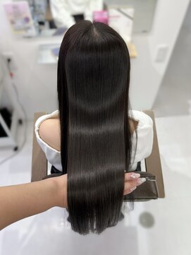 ハピネス 梅田茶屋町店(HAPPINESS) 韓国風/レイヤーカット/顔周り/顔まわり/髪質改善/ベージュ