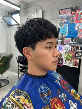 ザスーツブラザーズ(THE SUITS BROTHERS) MEN'SHAIRウルフカルマパーマメンズショートイージーパーマ