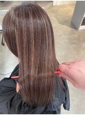 ◇白髪ぼかしハイライトカラー