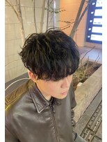 メンズサロン クロムス 梅田茶屋町店(Men's salon clomus)&nbsp;【clomus】シャドウパーマ　梅田 茶屋町