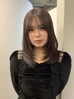 カノエ(canoe)&nbsp;天神/韓国ヘア/前髪顔周り/レイヤー/ブリーチなしダブルカラー