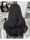 韓国スタイル/ナチュラルくびれヘア_くびれ巻き_透明感カラー