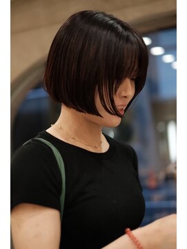 シム 千葉(sim) 千葉駅/着物ヘア/大人ガーリー/ダークアッシュ/似合わせカット