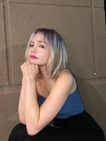 リコヘアー(LiCO HAIR)&nbsp;那覇/イメチェン/ピンクベージュ/アンブレラカラー/前髪