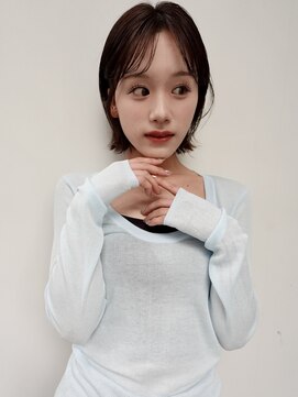 ベル 銀座5丁目店(Belle) 外はねもできる切りっぱなしボブ＊