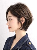 ショートボブ/ショート/ショートカット/30代40代50代60代/表参道