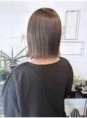 [髪質改善トリートメントで艶感◎] &nbsp;ショコラグレージュ
