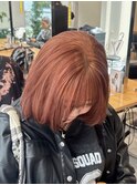 <ゲスト>ケアブリーチでつくる、肌なじみのいいコーラルピンク