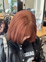 ガリカ 横浜(Gallica)&nbsp;<ゲスト>ケアブリーチでつくる、肌なじみのいいコーラルピンク