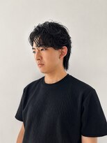 メンズファースト(men's FIRST)&nbsp;シャドウセンターパート／シャドウパーマ／