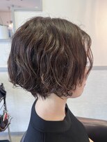 オッジ ヘアー 深谷店(Oggi Hair)&nbsp;大人ショート　×    パーマ　　7月