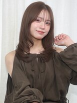 カーム(calm) ダークパープル/ナチュラルショート/ヘアアレンジ/川崎