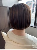 艶感際立つ大人ボブ