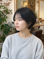 ラシェル パル ノエル(Laciel par Noel)&nbsp;垢抜けボブ大人ボブくびれボブ小顔ボブ切りっぱなしボブ