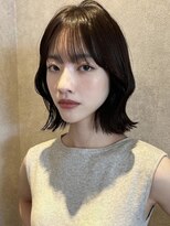 アンドカオマワリカットファム(Fann.)&nbsp;髪質改善 トリートメント レイヤーカット 韓国風 カラー 前髪