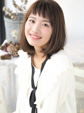 ヘアーループレル(Hair ruup Rell design works) サラふわ愛されボブ