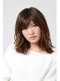 大人可愛いAラインミディアム【EARTH新松戸店】