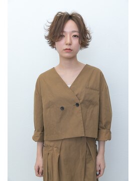 マウロア(MAULOA) 【MAULOA】無造作大人ショートラフウェーブ 大人可愛い小顔ヘア