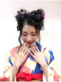 ふんわりツインノットヘア【chu-chou 北林夏実】