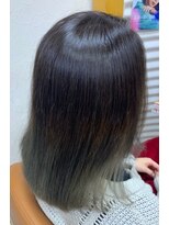 リムズ RIMS ヘアスパサロン Hair spa salon インナーカラー グレージュ