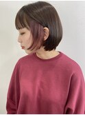 インナーカラー☆チェリーピンク☆ブリーチ