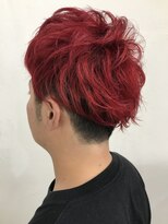 アリウス(ALIUS by posh)&nbsp;【ALIUS 池袋 小川真一】ツーブロック×レッド