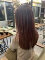 ニコ(nico...) ピンクベージュのエアタッチ
