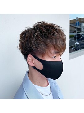 フィールグッドカンパニー(Feel Good Company) 王道束感さわやかツーブロショートマッシュ10代20代