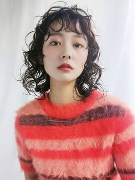 スニップ(Snip) 大人可愛いウルフレイヤーボブ◎くびれパーマ