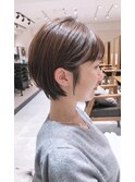 前髪カタログくびれミディイヤリングカラーラベンダーカラー