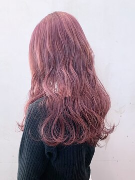 アイティー バイ アルバム 浦和店(IT by ALBUM) ピンクパープル_ボブウルフココアベージュ_ba335471