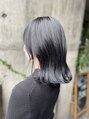 アグ ヘアー カリラ 谷山2号店(Agu hair caolila) ・ブリーチなし・ネイビーグレイ