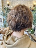 ふんわりウェーブ*アッシュカラー