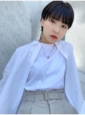 黒髪ショート