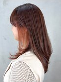インナーオレンジ_マチルダボブピンクベージュ_ba461501