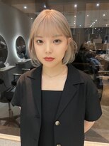 ジーナ セントラル銀座(Zina)&nbsp;ダブルカラー＊ホワイトミルクティー【ZinaCENTRAL】