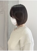 【 YOKE 】前下がりボブ小顔顔周りレイヤーミニボブ