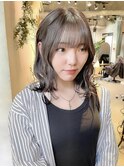 【December】冬モテカラー×ブリーチなし透明感グレージュ◎