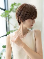 イオ 本厚木(io)&nbsp;大人かわいい似合わせカットショートヘアシースルーバング小顔